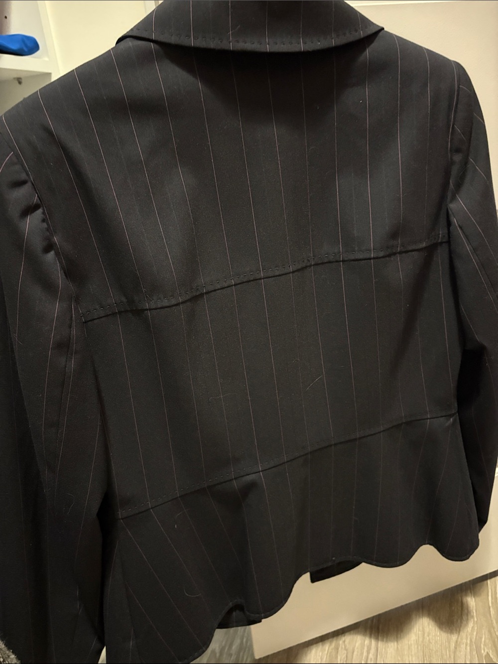 VotreNom Pinstripe Women's Pant Suit Jacket & Pants - Picture 4 of 6
